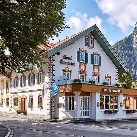 Zum Turm - Apartments Und Gastezimmer Oberammergau Exterior photo